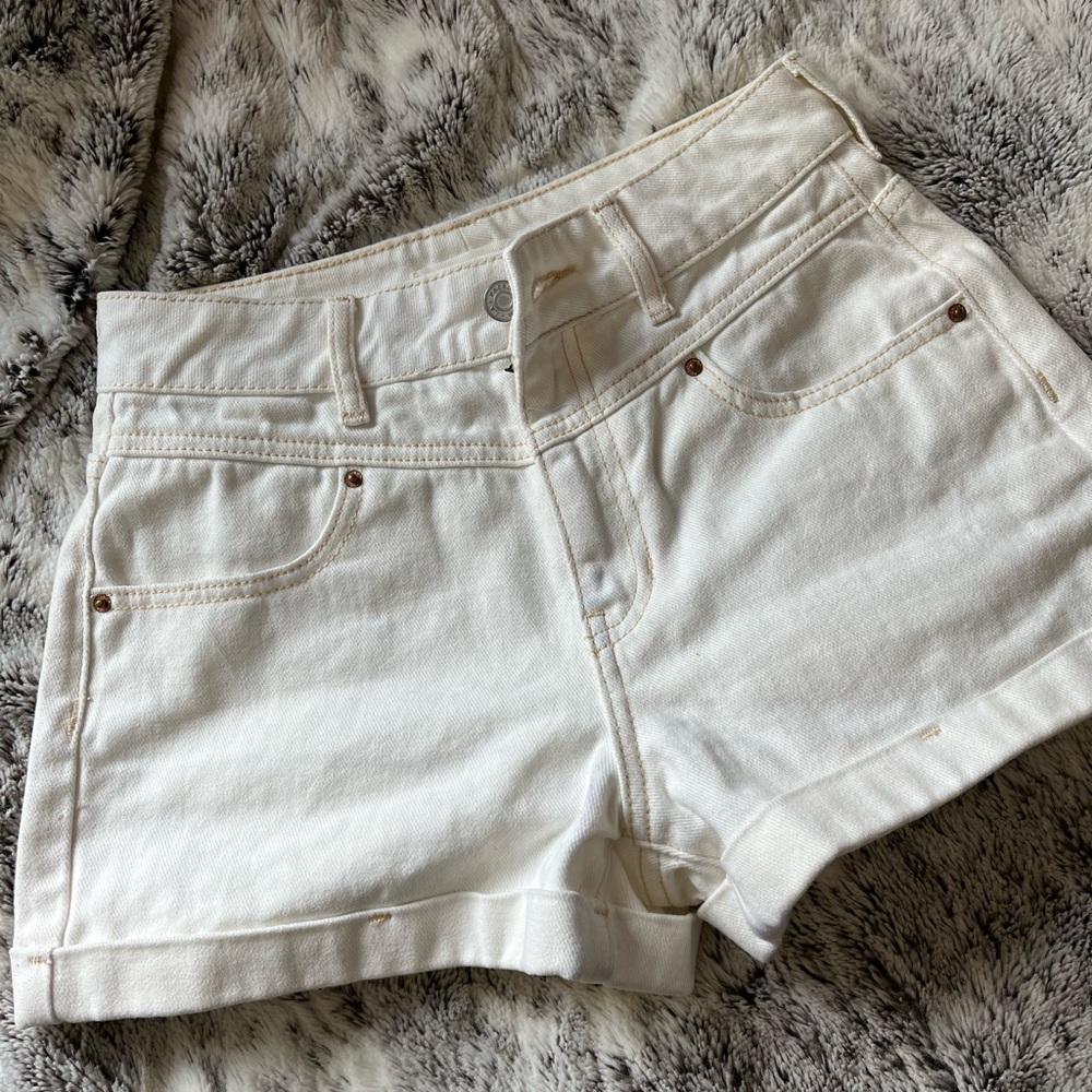 pacsun white mom shorts